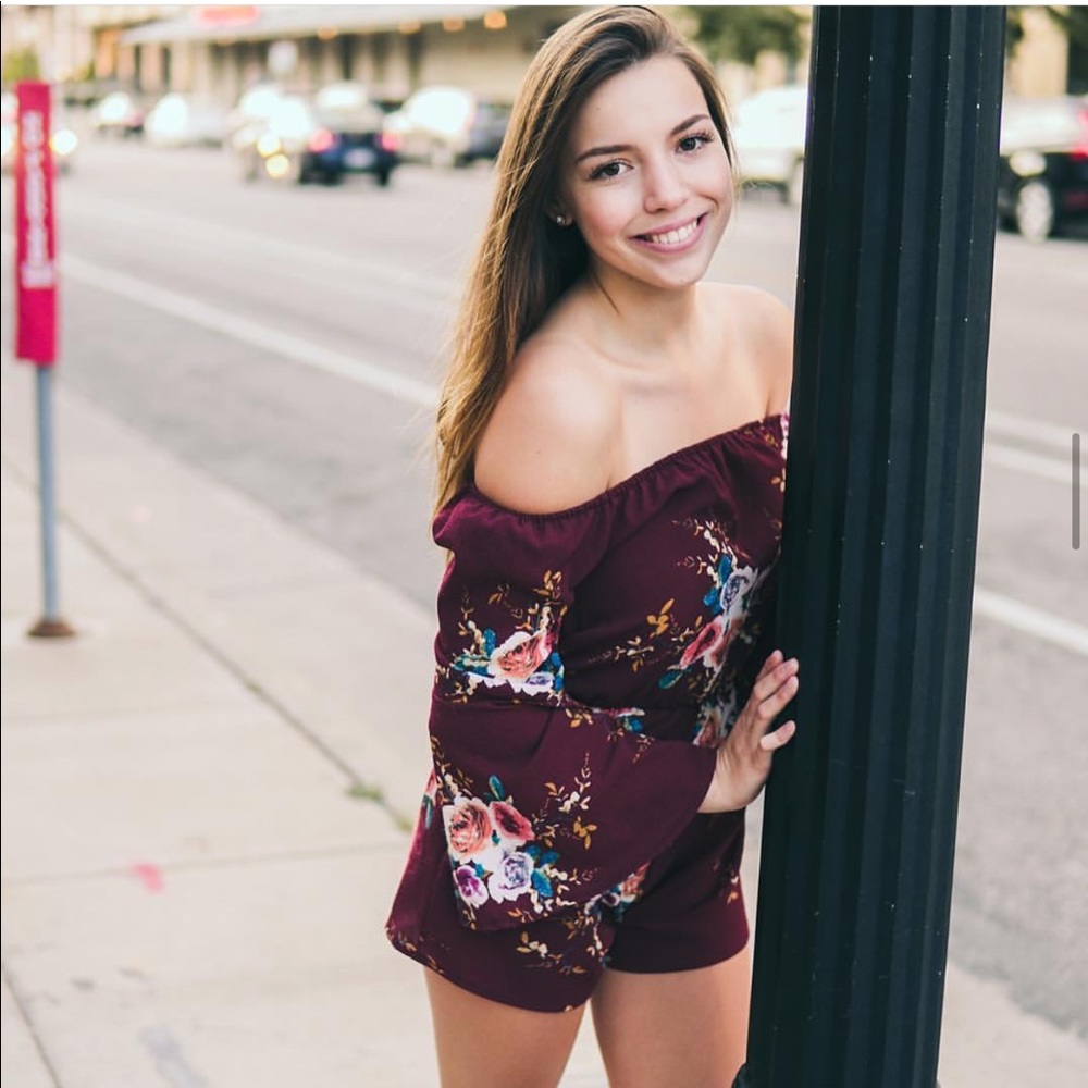Floral romper